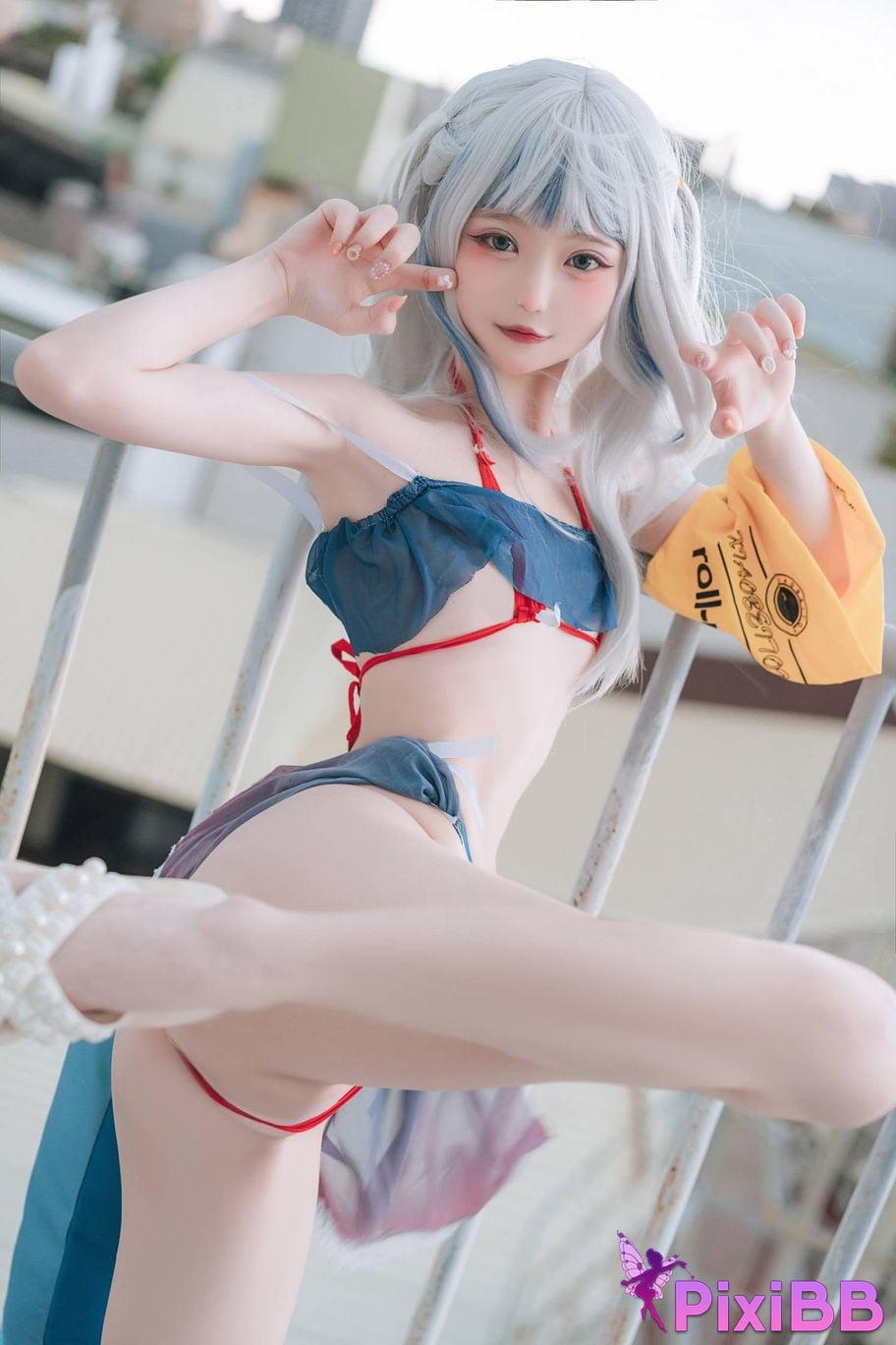 Irisuare 愛莉 Gawr Gura Swimsuit PixiBB.COM 8