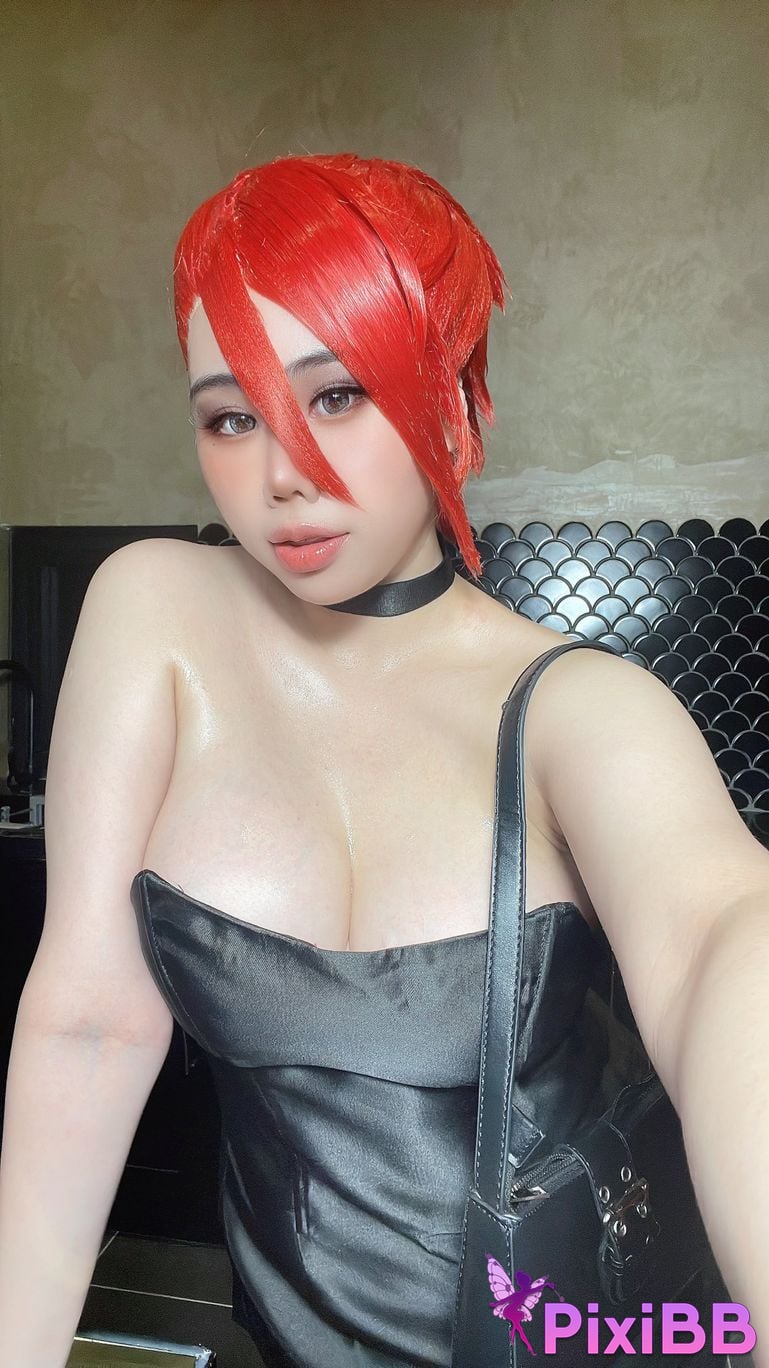 Noi Oogami Frankie Foster Black Dress PixiBB.COM 37