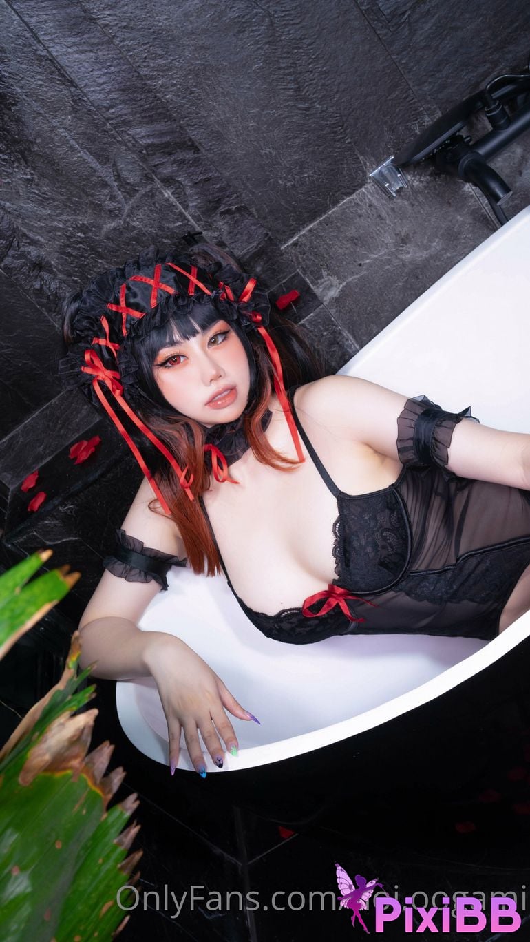 Noi Oogami Kurumi Tokisaki Lingerie PixiBB.COM 9