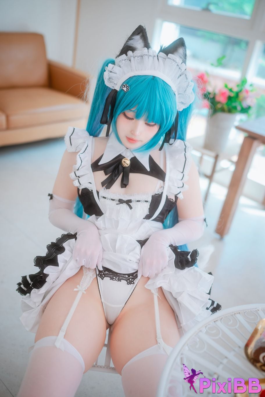 DJAWA Photo Bambi Nikke Privaty Unkind Maid PixiBB.COM 045