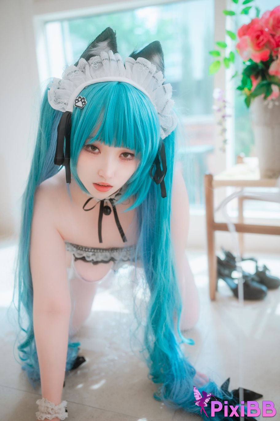 DJAWA Photo Bambi Nikke Privaty Unkind Maid PixiBB.COM 050