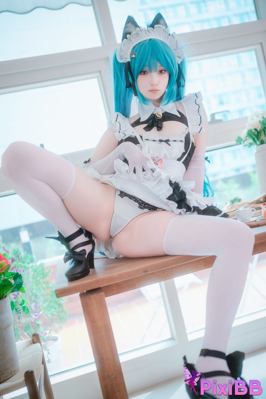 DJAWA Photo Bambi Nikke Privaty Unkind Maid PixiBB.COM 088