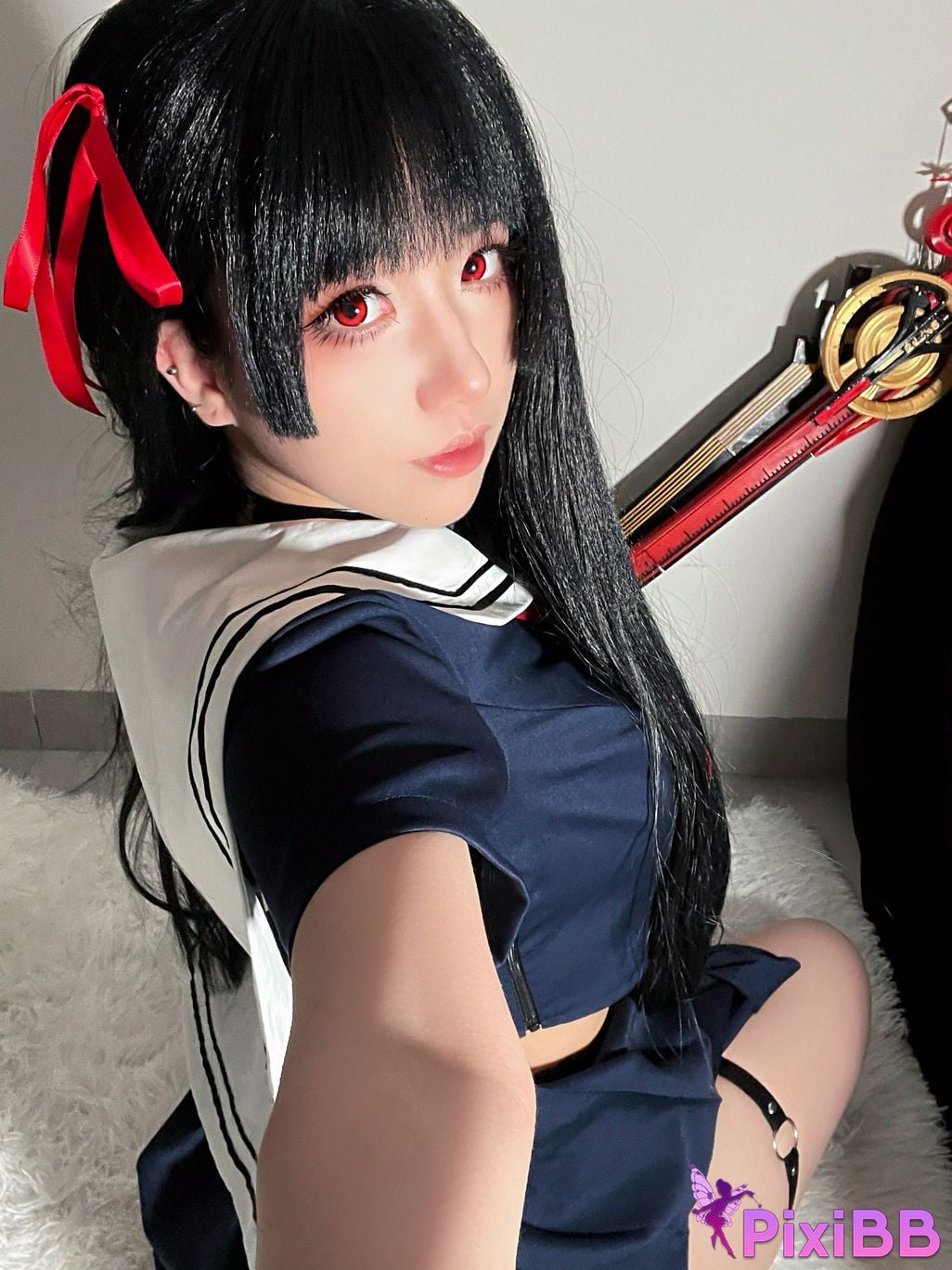 Cosplayer Jiao Rou Ji Walk u re Chisa PixiBB.COM 005