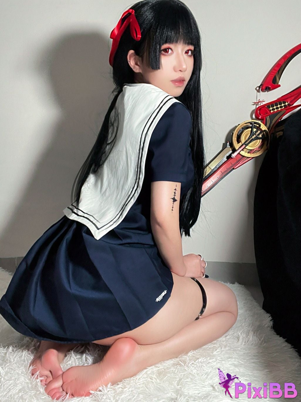 Cosplayer Jiao Rou Ji Walk u re Chisa PixiBB.COM 007