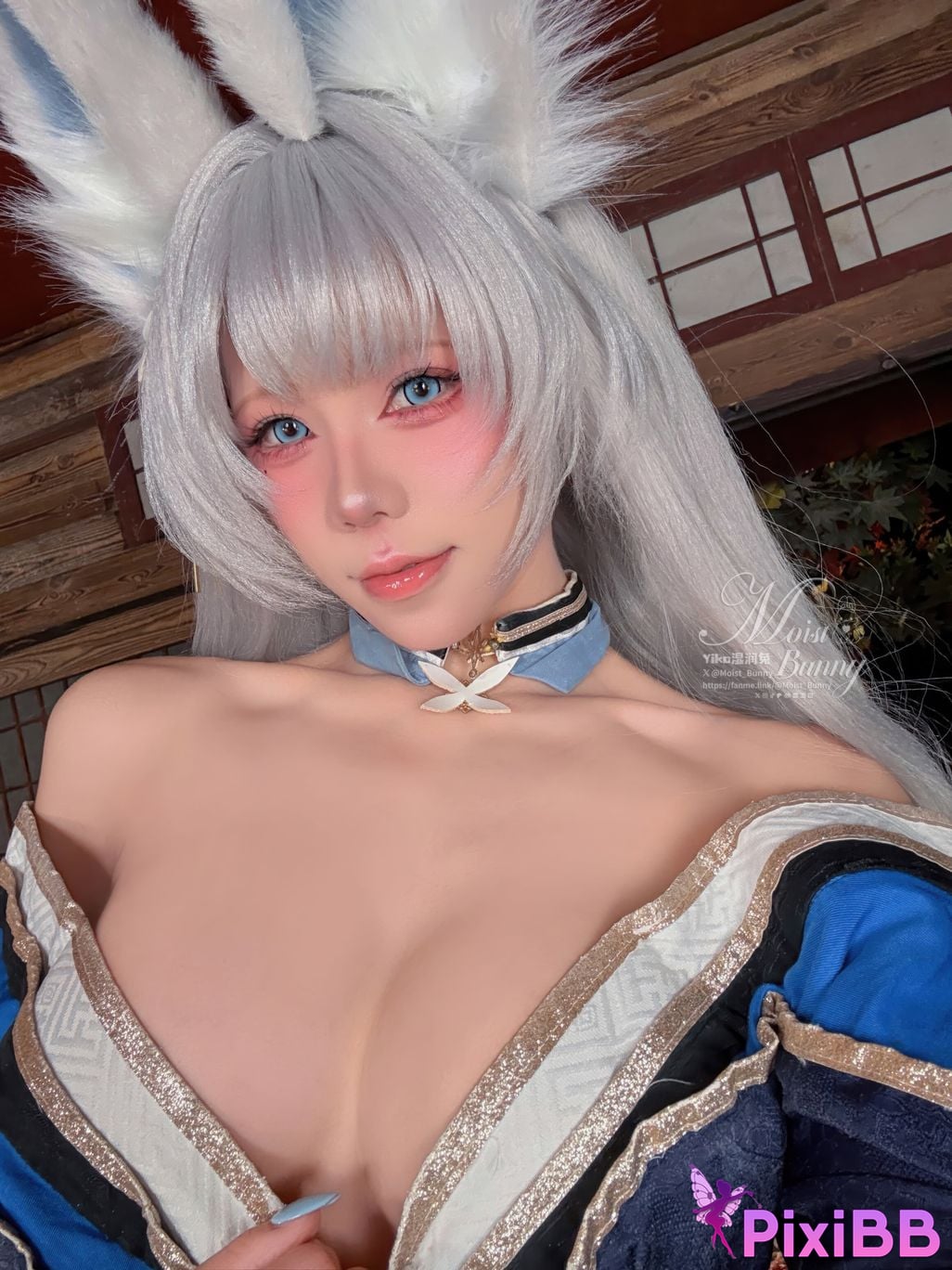 Cosplayer Sticky Dumpling Rabbit 2026 Year 03 monthly works azur lane Shinano PixiBB.COM 101