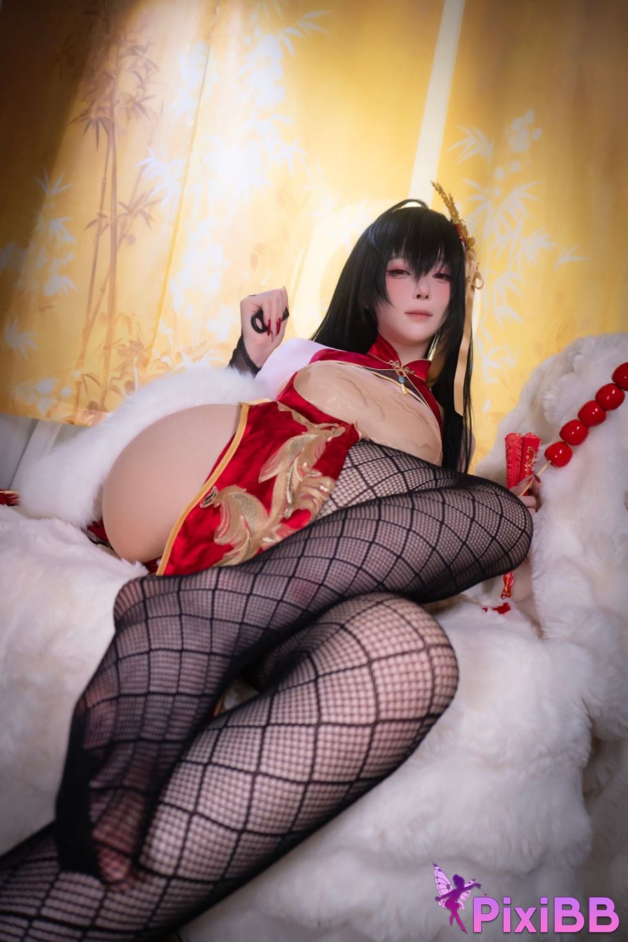 Cosplayer Xiaoyangze yixiaoyangze Dafeng cheongsam PixiBB.COM 071