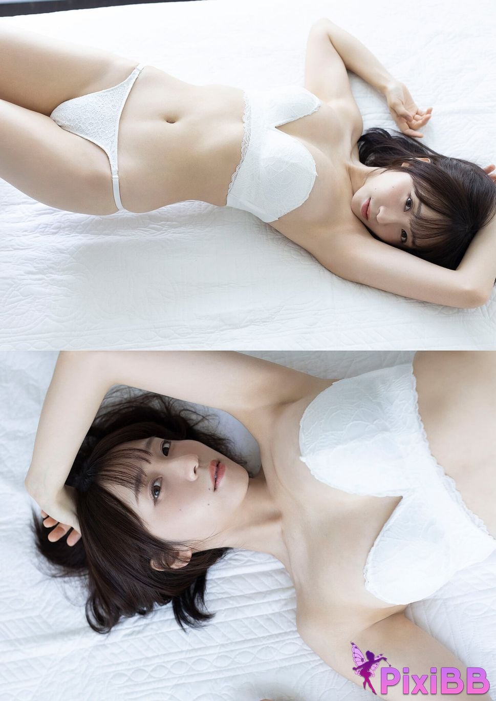 Japanese Idol Moe Iori a quiet holiday Spisan gravure photo book PixiBB.COM 011