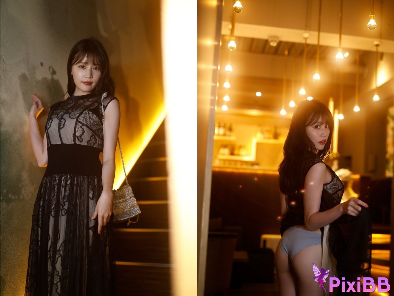 Japanese Idol Yuka Kohinata after drinking cocktails ... SPA Gravure soul digital photo book PixiBB.COM 022