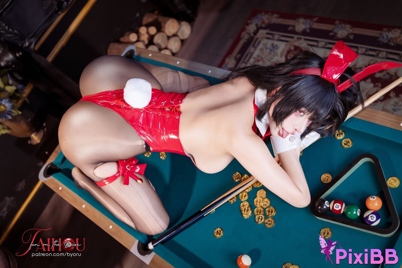 Cosplayer Byoru Taihou Bunny PixiBB.COM 015