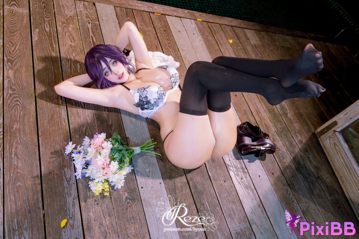 Cosplayer Byoru Reze chainsaw man Lesse PixiBB.COM 017