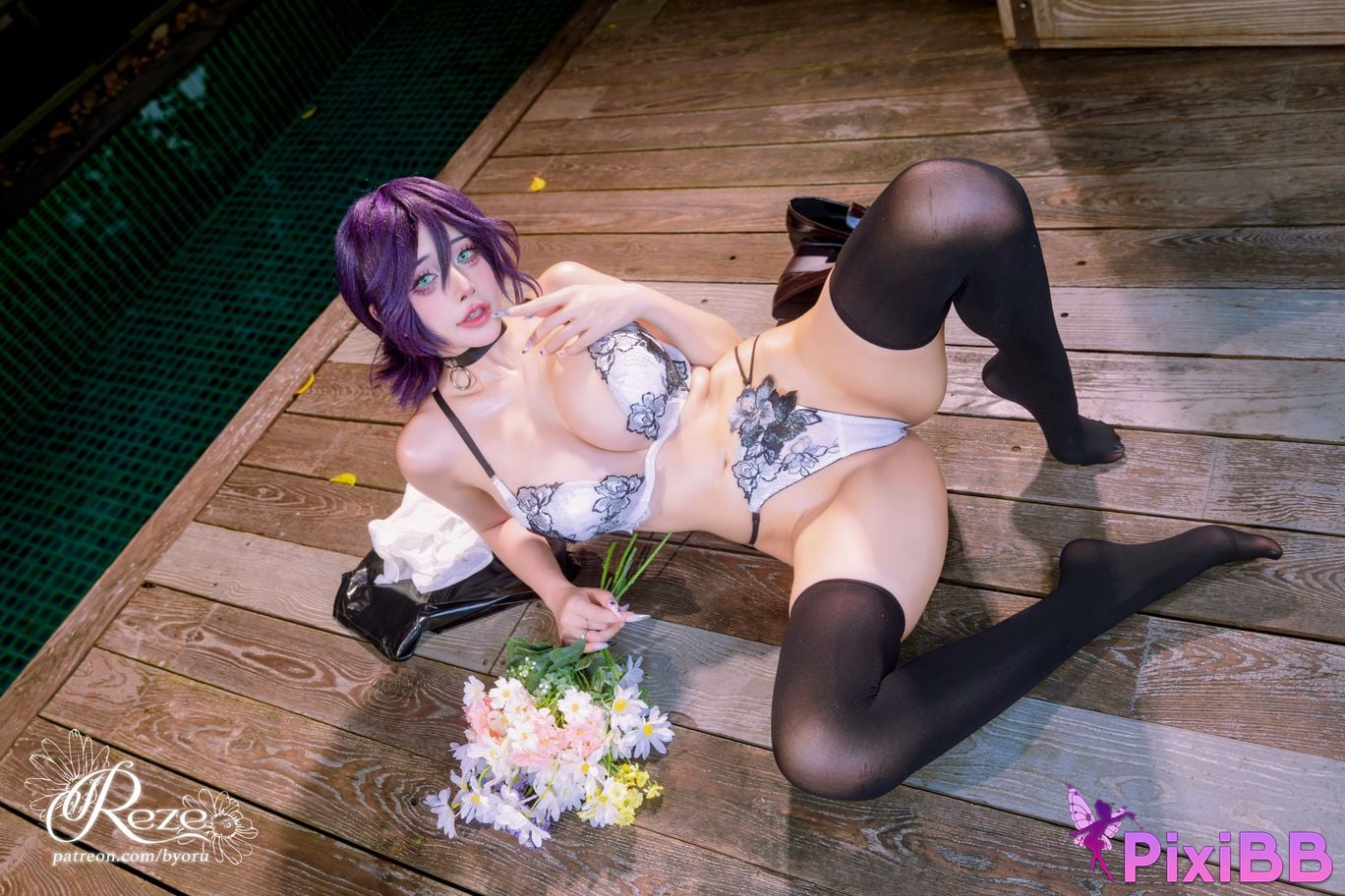 Cosplayer Byoru Reze chainsaw man Lesse PixiBB.COM 020