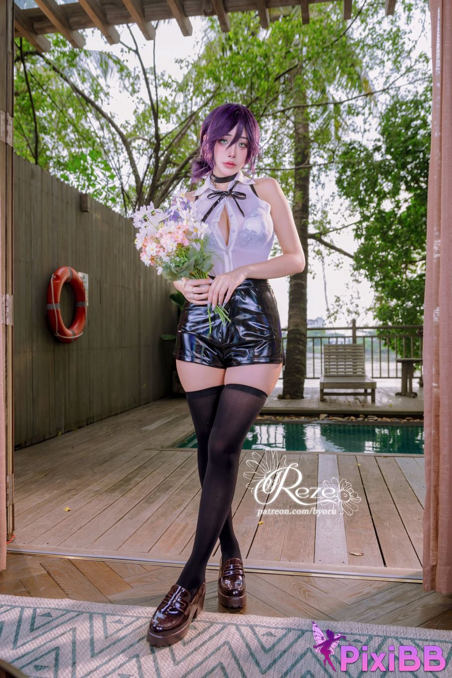 Cosplayer Byoru Reze chainsaw man Lesse PixiBB.COM 023