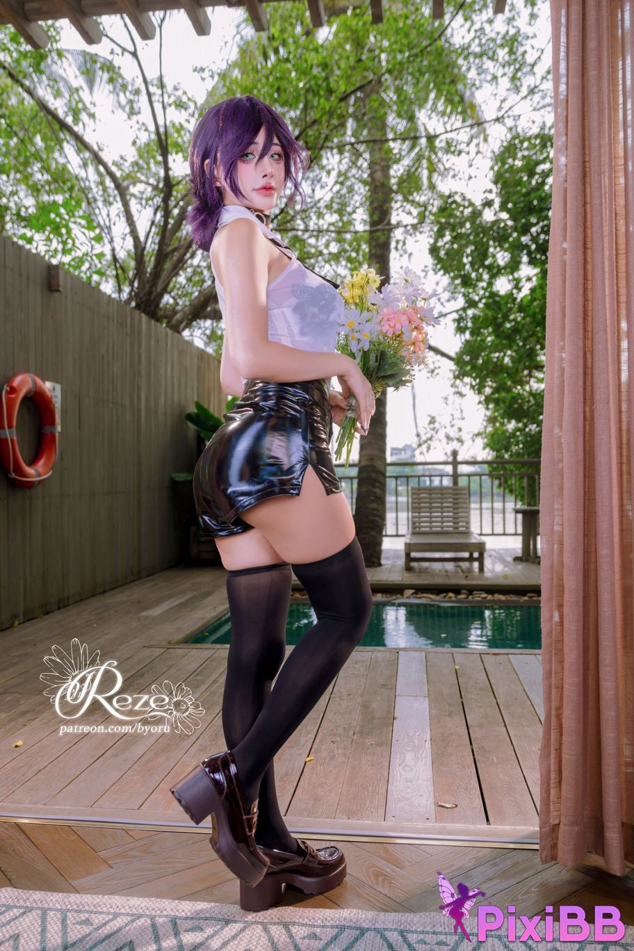 Cosplayer Byoru Reze chainsaw man Lesse PixiBB.COM 056