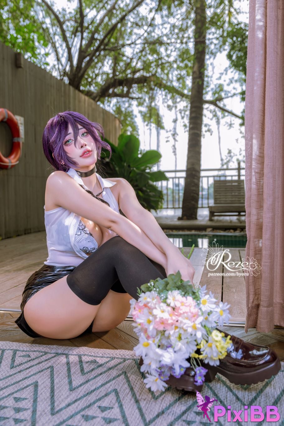 Cosplayer Byoru Reze chainsaw man Lesse PixiBB.COM 060