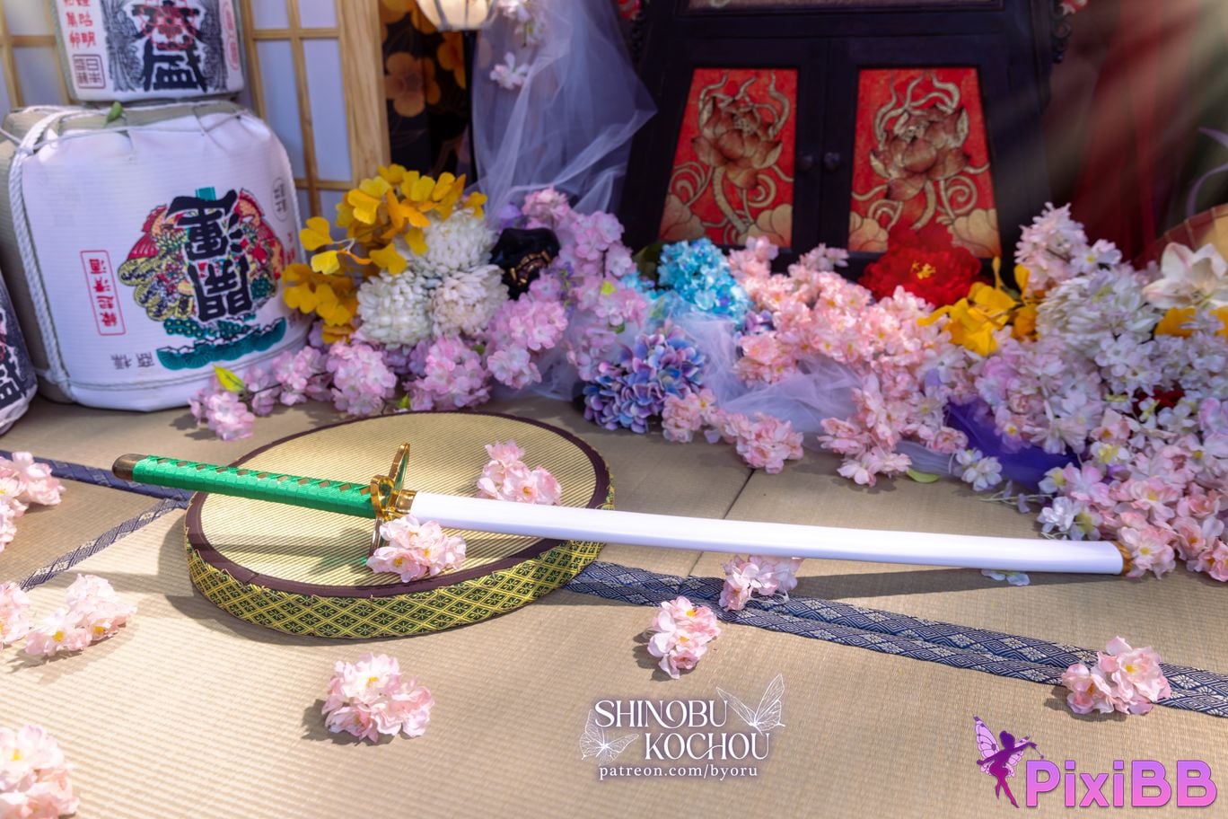 Cosplay Byoru Shinobu Kochou HD D e m o n S l a y r K i t s u Y b Butterfly Ninja PixiBB.COM 001