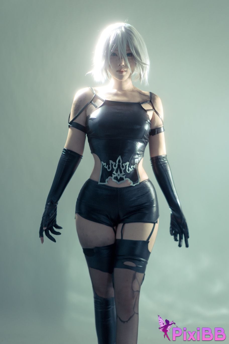 Cosplayer Titanium alloy TiTi Li Inu chan neil double PixiBB.COM 004