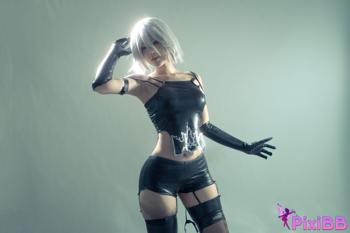 Cosplayer Titanium alloy TiTi Li Inu chan neil double PixiBB.COM 005