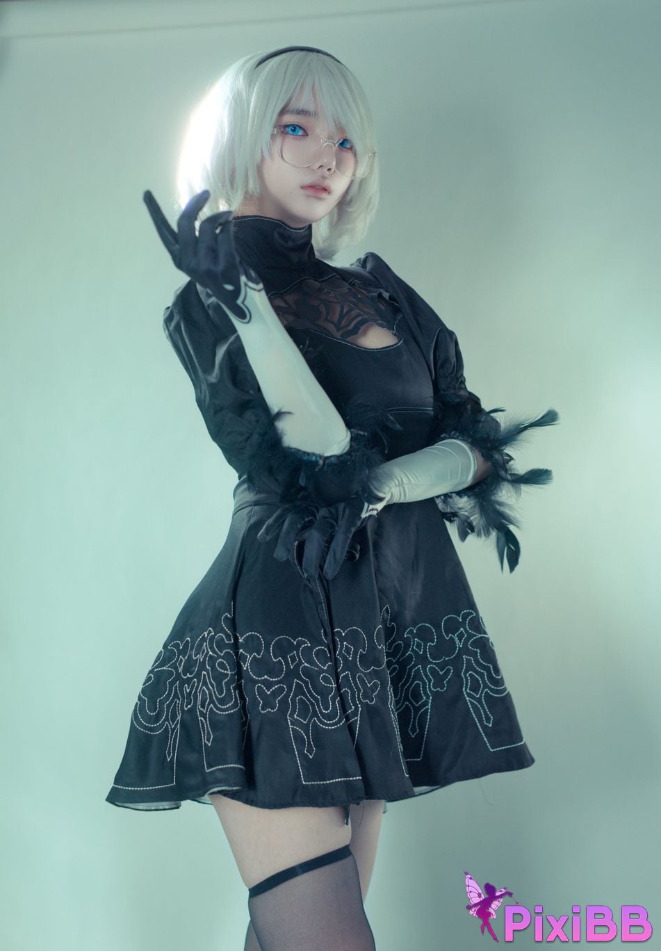 Cosplayer Titanium alloy TiTi Li Inu chan neil double PixiBB.COM 008