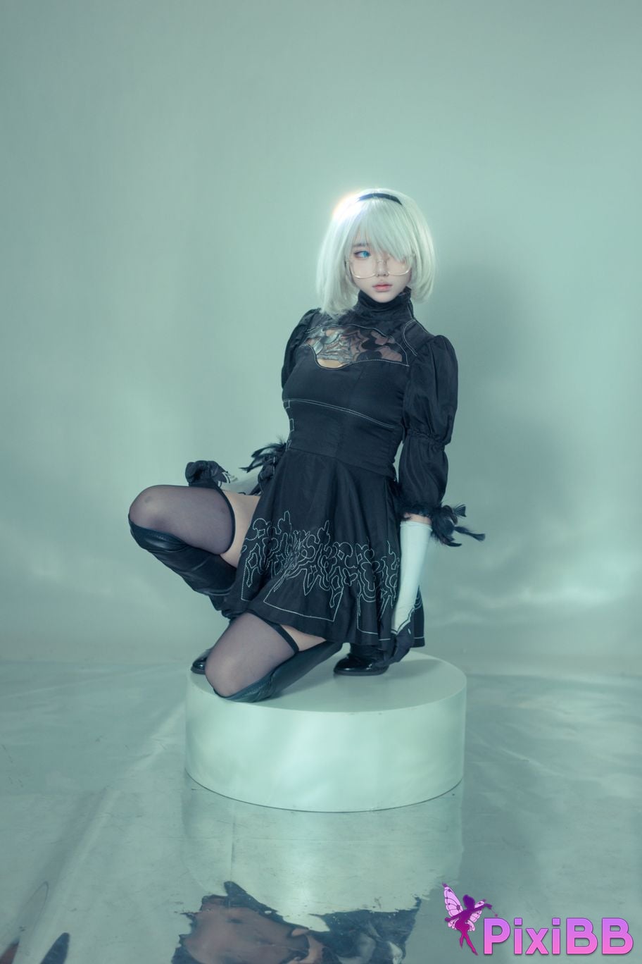 Cosplayer Titanium alloy TiTi Li Inu chan neil double PixiBB.COM 010