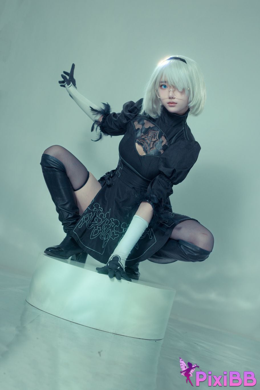 Cosplayer Titanium alloy TiTi Li Inu chan neil double PixiBB.COM 011