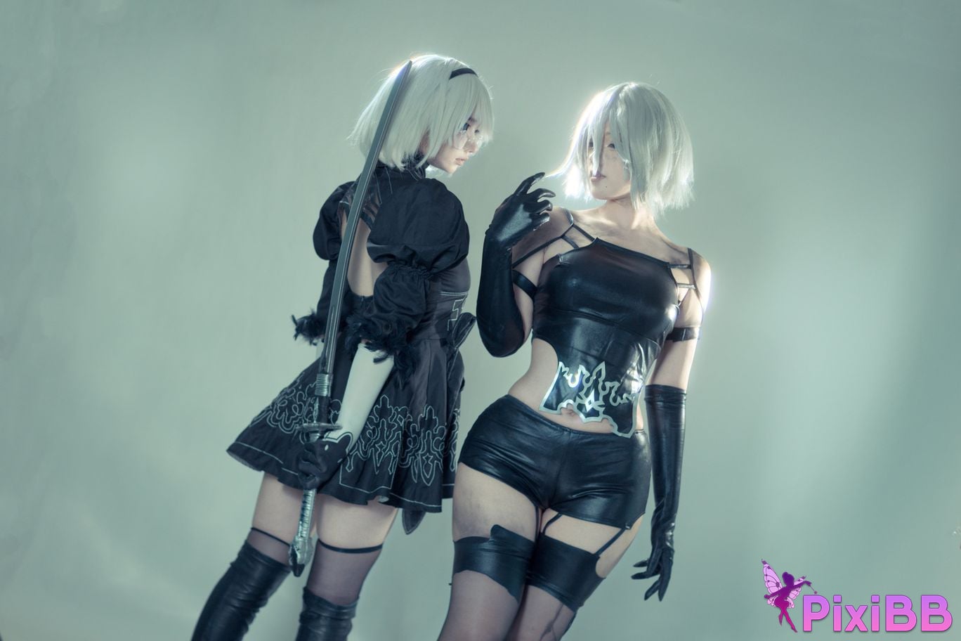 Cosplayer Titanium alloy TiTi Li Inu chan neil double PixiBB.COM 019