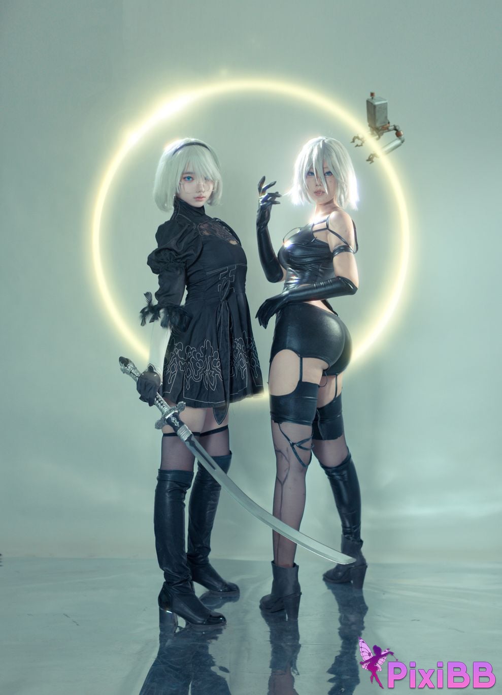 Cosplayer Titanium alloy TiTi Li Inu chan neil double PixiBB.COM 020