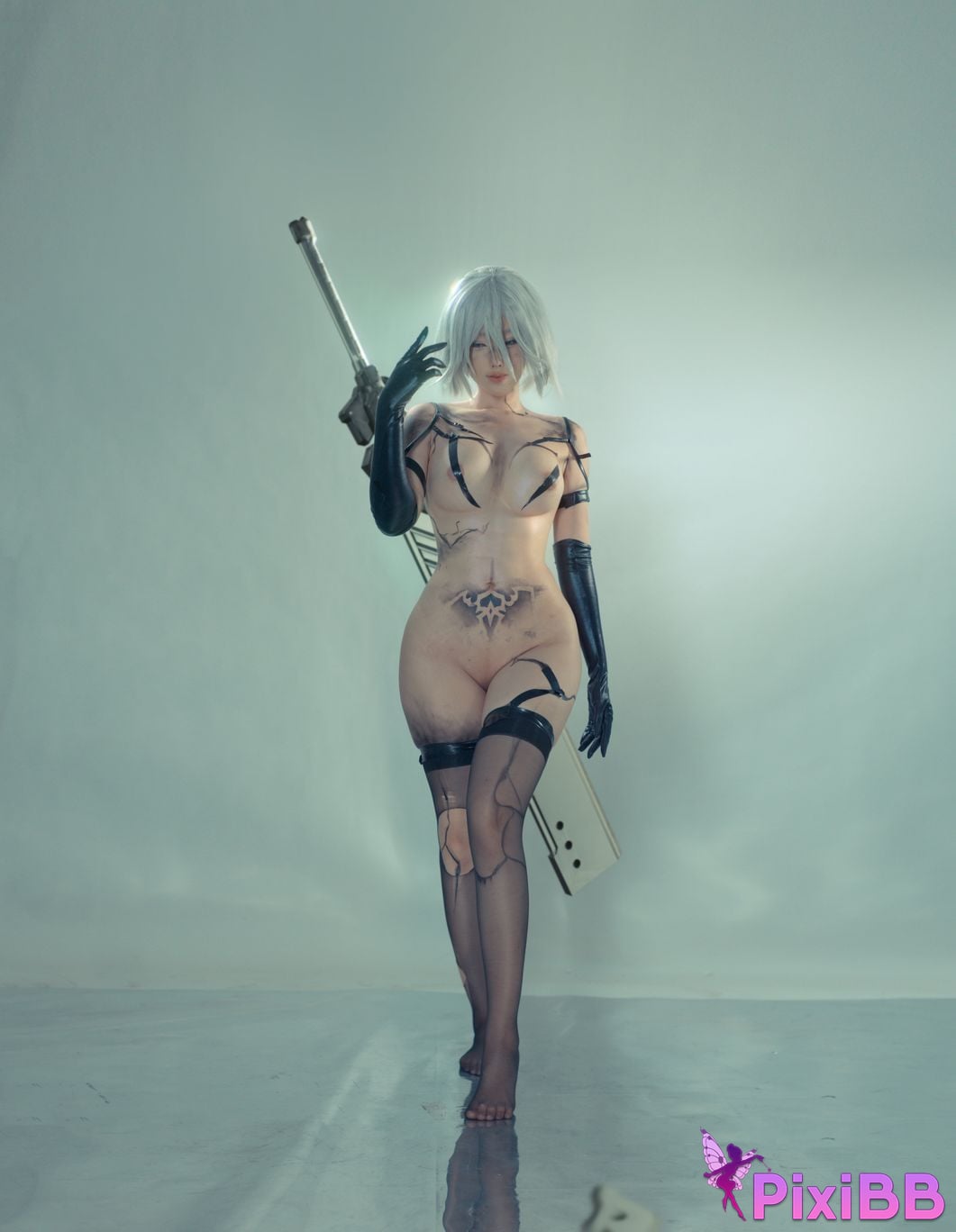 Cosplayer Titanium alloy TiTi Li Inu chan neil double PixiBB.COM 023