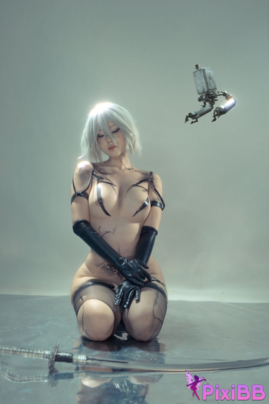 Cosplayer Titanium alloy TiTi Li Inu chan neil double PixiBB.COM 051