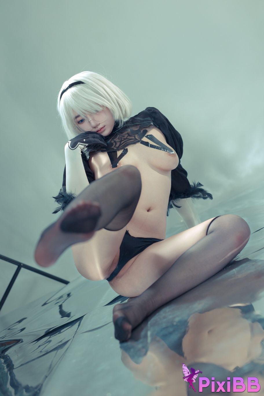 Cosplayer Titanium alloy TiTi Li Inu chan neil double PixiBB.COM 090