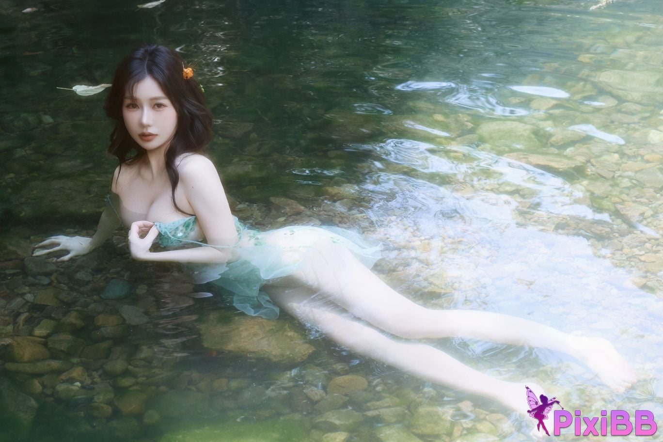 XR Uncensored Yin Tian R18 Xiuren.com Model Ridge by the Water PixiBB.COM 021