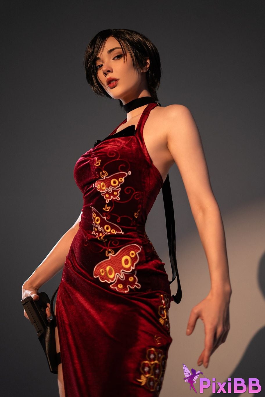 Cosplayer Misaki Sai Ada Wong Valentine s PixiBB.COM 001