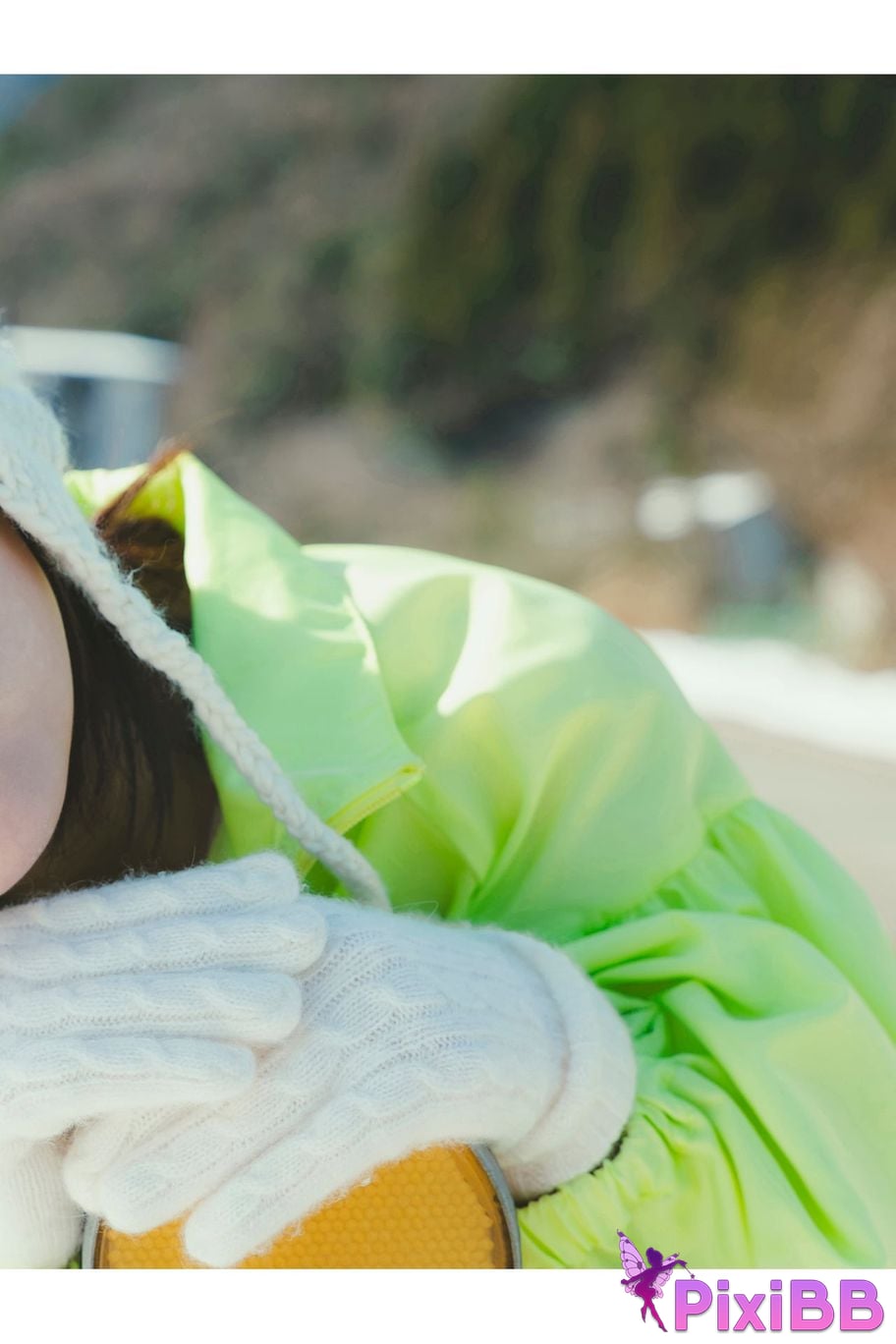 Japanese Idol Miku Tanaka Young Gangan Digital Limited Photo Book silver world PixiBB.COM 002