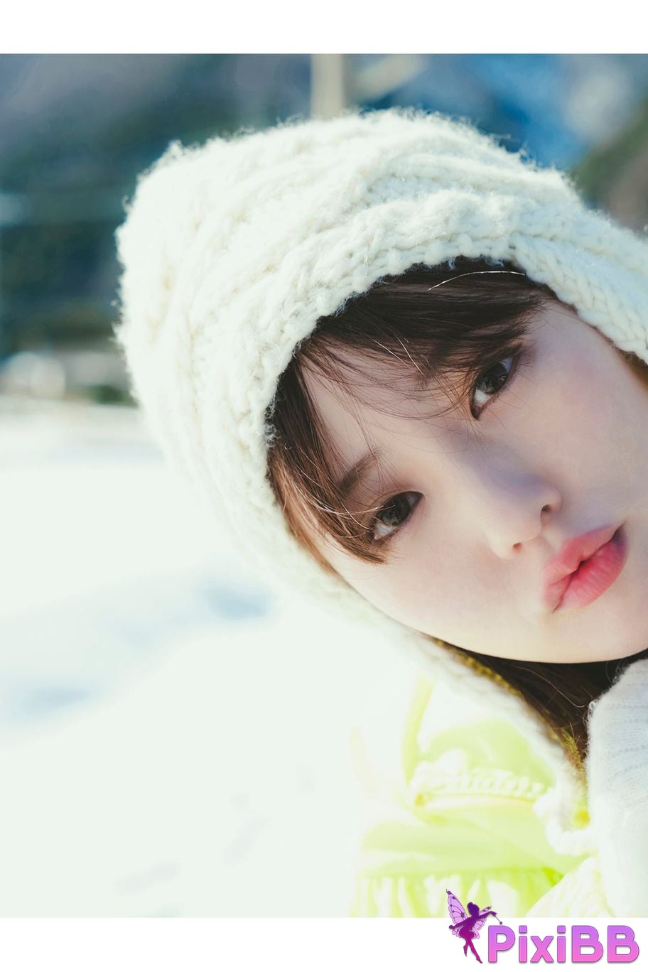 Japanese Idol Miku Tanaka Young Gangan Digital Limited Photo Book silver world PixiBB.COM 004