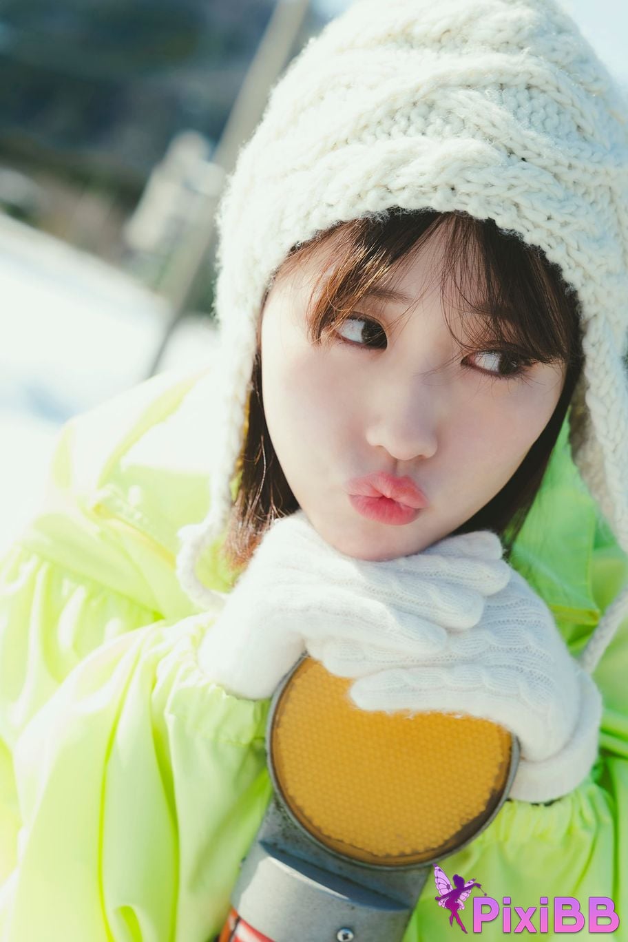 Japanese Idol Miku Tanaka Young Gangan Digital Limited Photo Book silver world PixiBB.COM 005