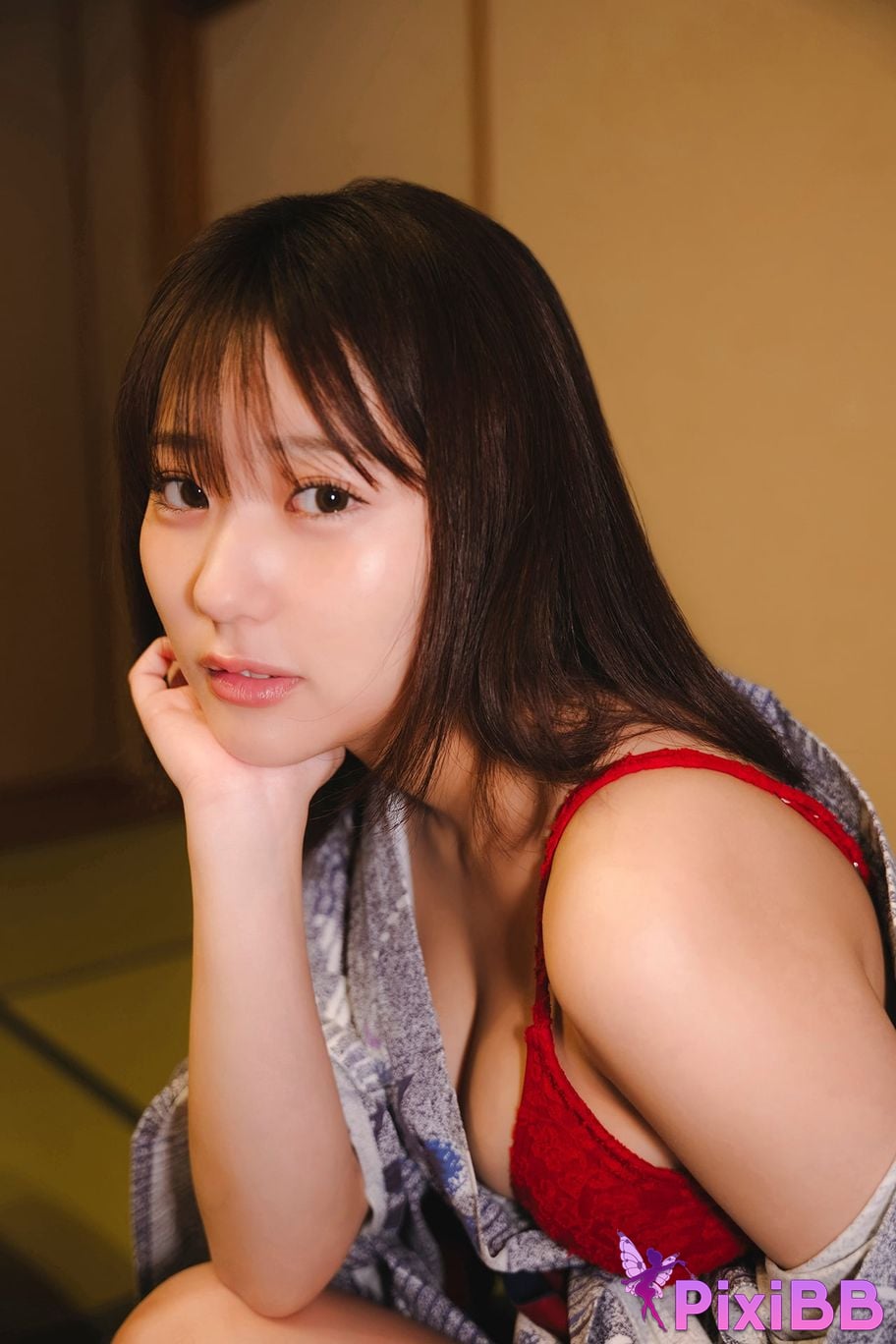 Japanese Idol Miku Tanaka Young Gangan Digital Limited Photo Book silver world PixiBB.COM 031