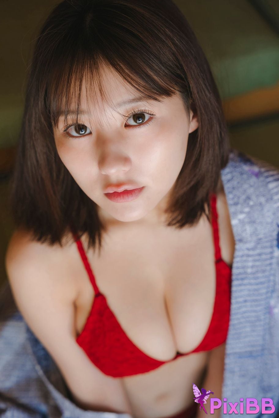 Japanese Idol Miku Tanaka Young Gangan Digital Limited Photo Book silver world PixiBB.COM 033