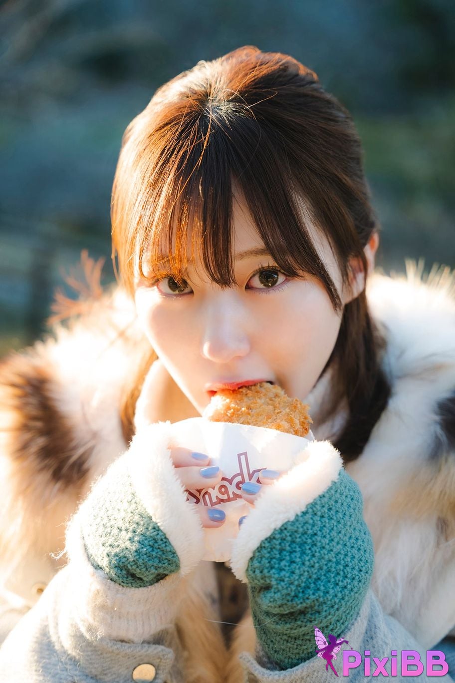 Japanese Idol Miku Tanaka Young Gangan Digital Limited Photo Book silver world PixiBB.COM 055