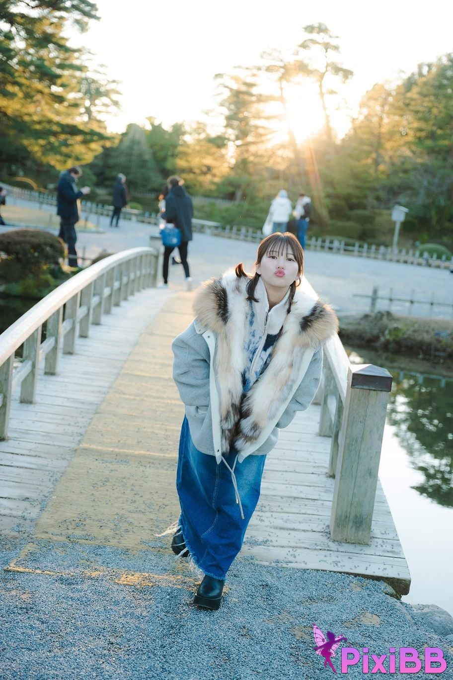 Japanese Idol Miku Tanaka Young Gangan Digital Limited Photo Book silver world PixiBB.COM 057