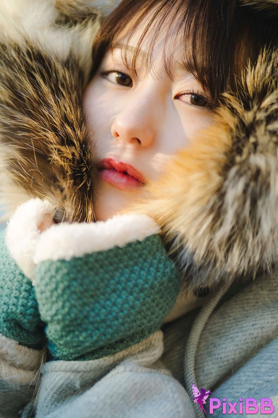 Japanese Idol Miku Tanaka Young Gangan Digital Limited Photo Book silver world PixiBB.COM 059