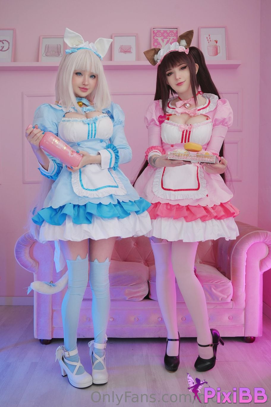 Hidori Rose & Enafox Vanilla & Chocola PixiBB.COM 1