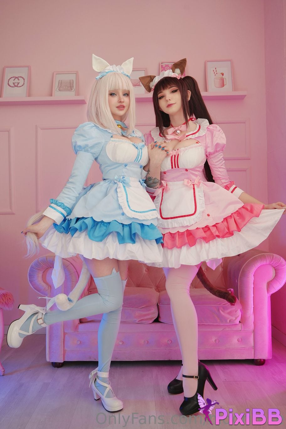 Hidori Rose & Enafox Vanilla & Chocola PixiBB.COM 33