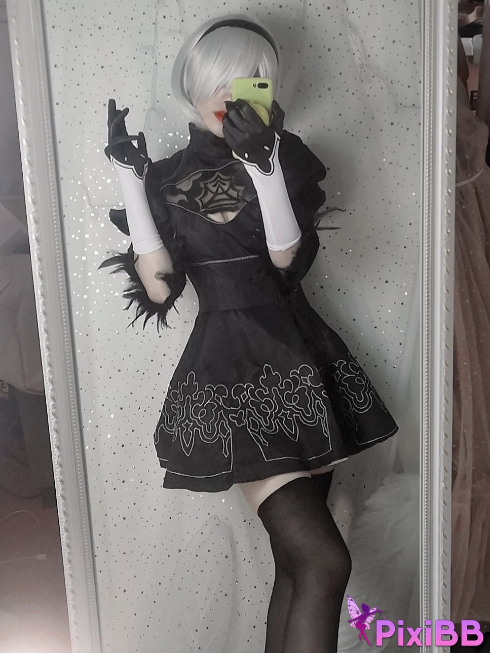 Cosplayer Titanium alloy TiTi 2B PixiBB.COM 001