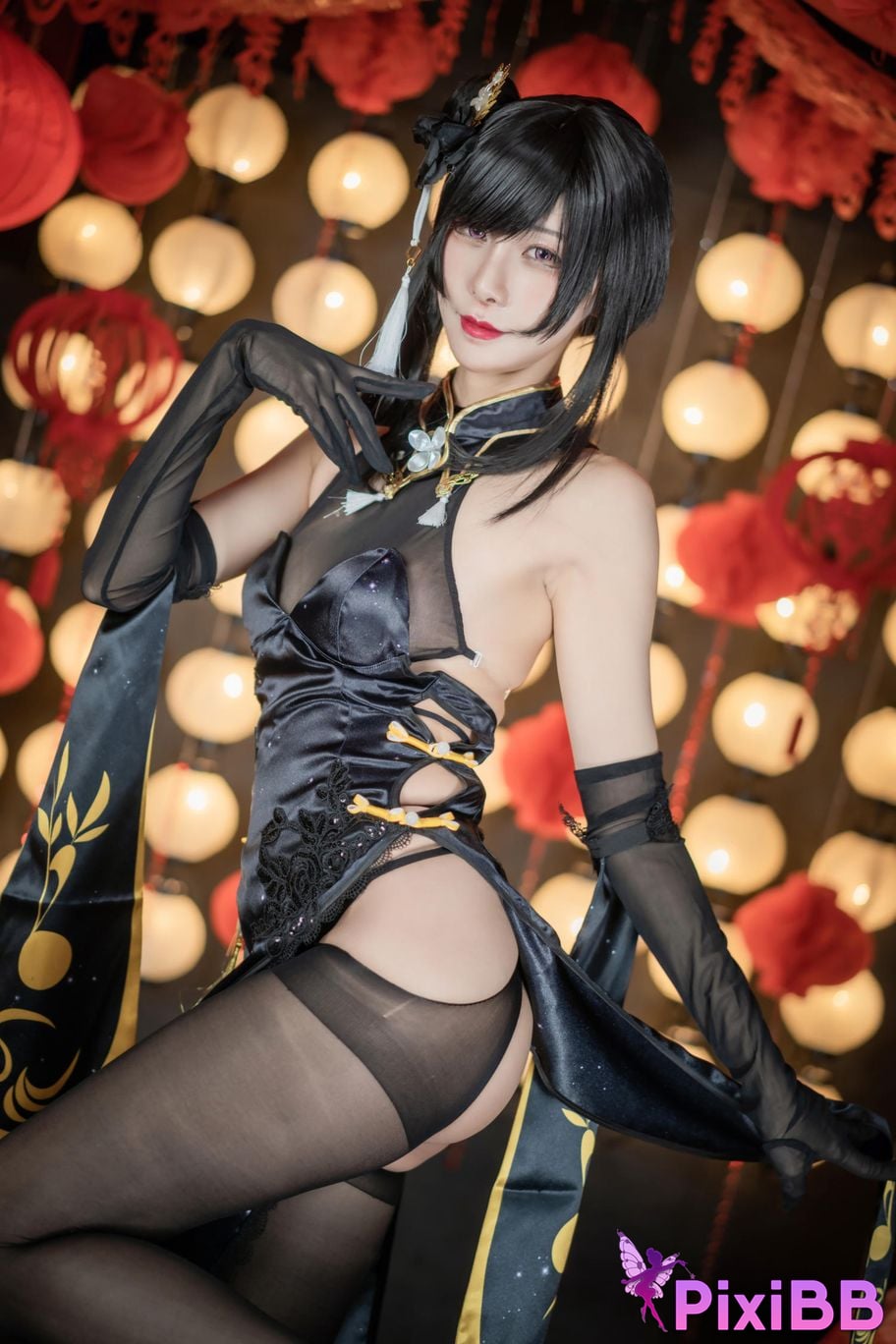 Cosplayer Saya Zerozaki Zhenhai PixiBB.COM 001