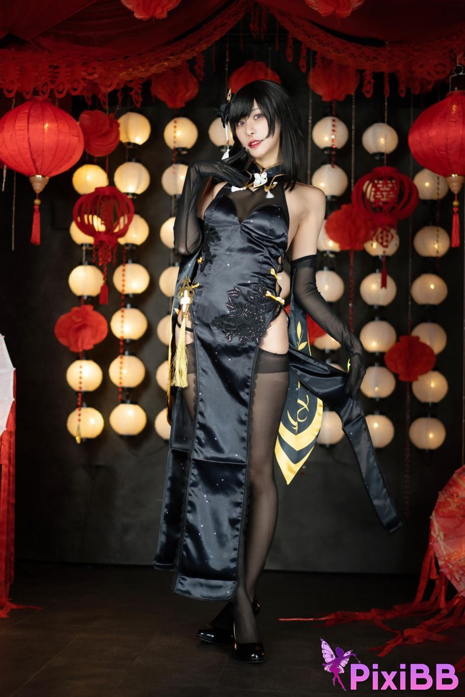 Cosplayer Saya Zerozaki Zhenhai PixiBB.COM 002