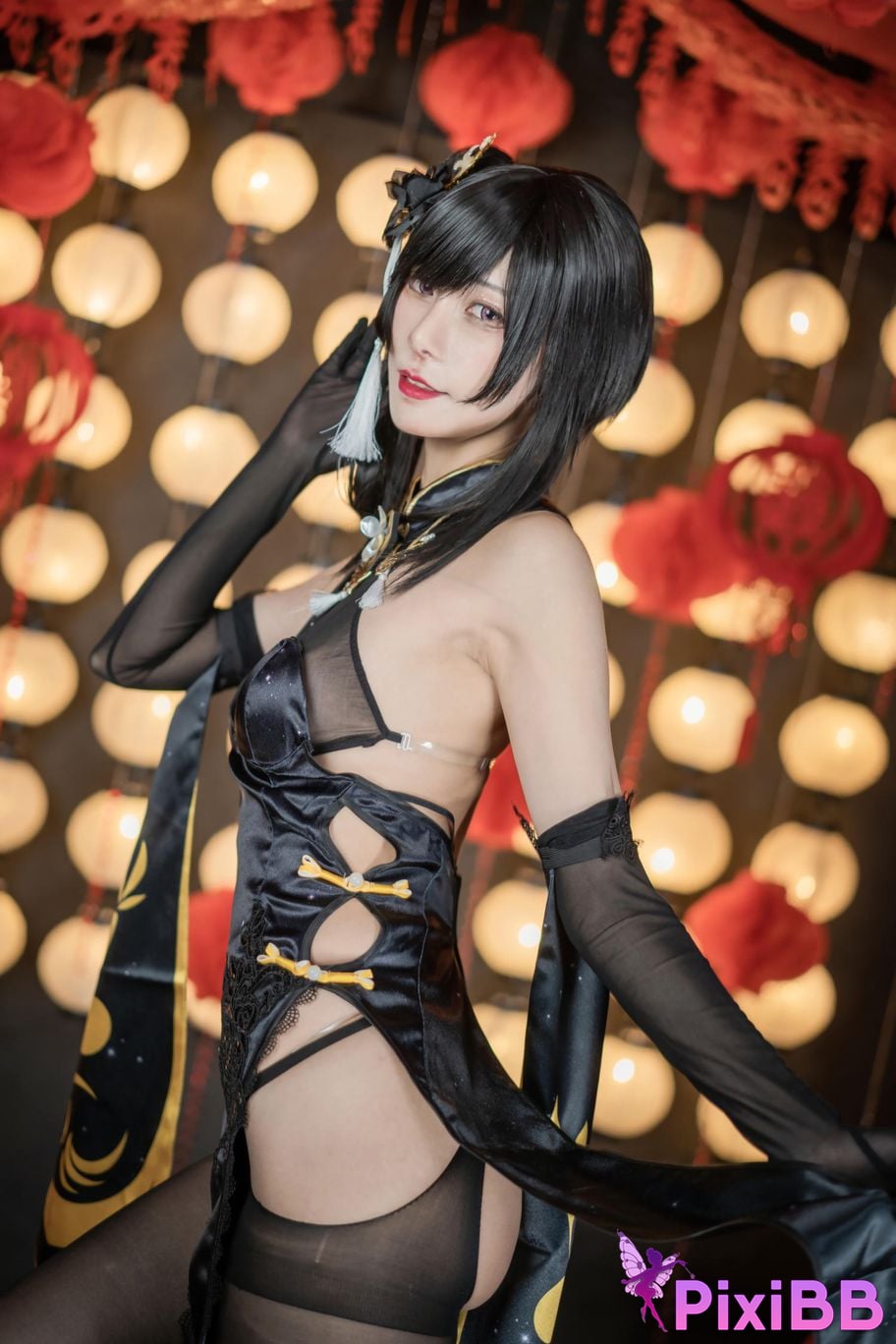 Cosplayer Saya Zerozaki Zhenhai PixiBB.COM 013