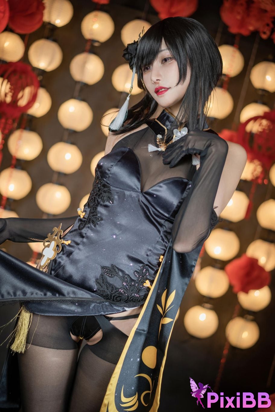 Cosplayer Saya Zerozaki Zhenhai PixiBB.COM 029