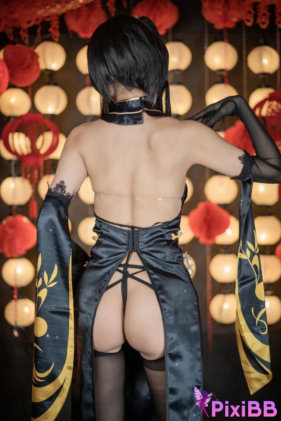 Cosplayer Saya Zerozaki Zhenhai PixiBB.COM 033