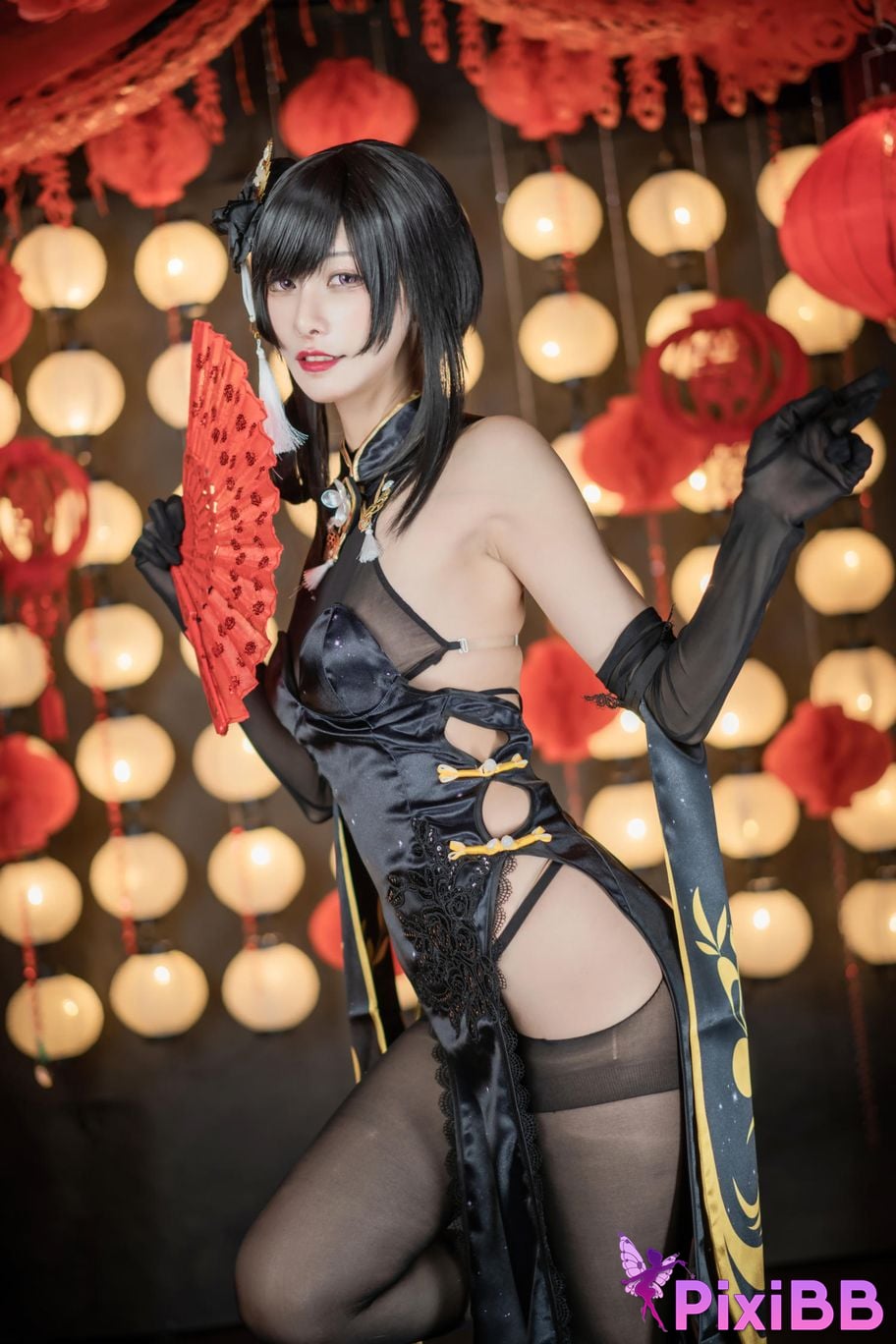 Cosplayer Saya Zerozaki Zhenhai PixiBB.COM 045