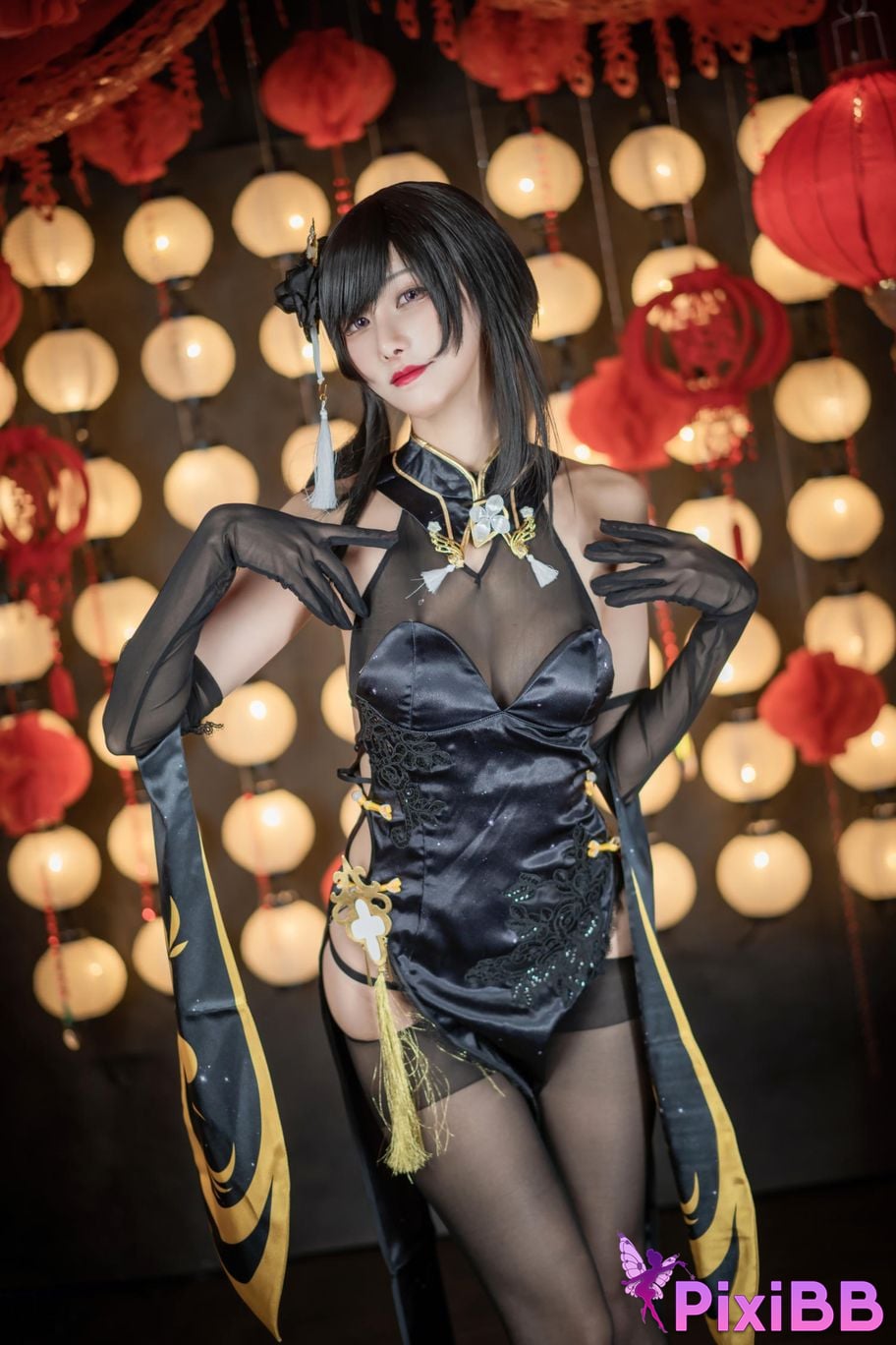 Cosplayer Saya Zerozaki Zhenhai PixiBB.COM 046