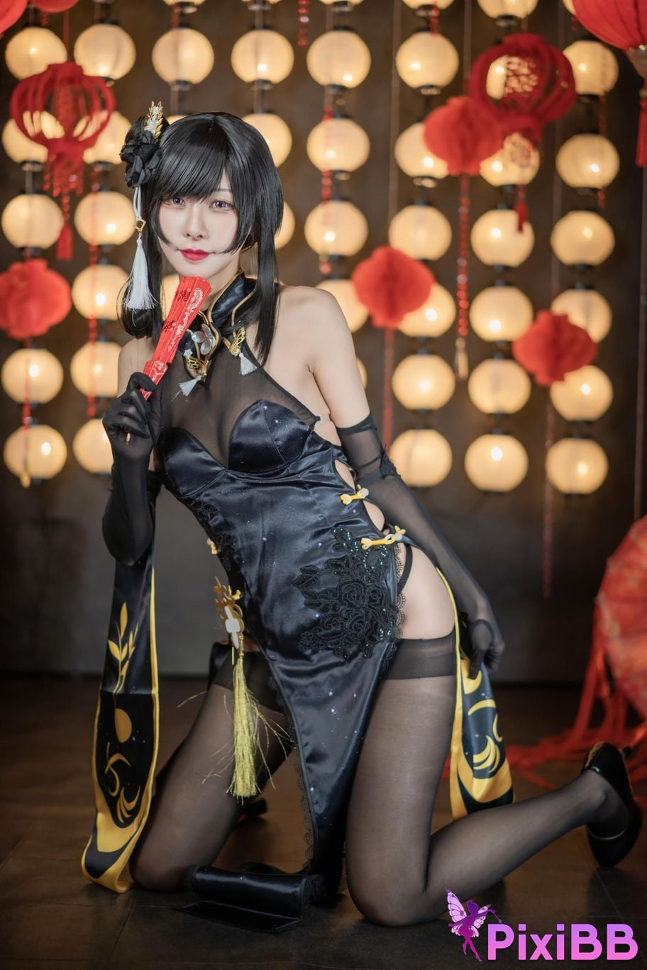 Cosplayer Saya Zerozaki Zhenhai PixiBB.COM 050